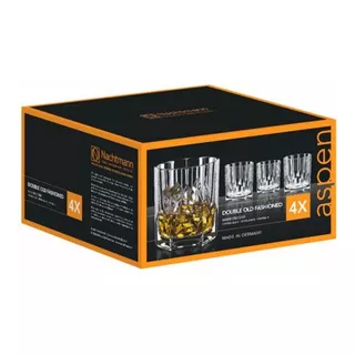 Vaso Whisky Nachtmann Aspen Set X4 Unidades 92126 Color No Aplica