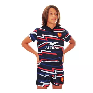 Camiseta Rugby Francia Imago Niños / Talles 8 Al 14