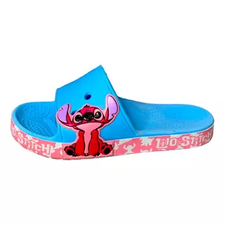 Chinelo Infantil Lilo Stitch Slide Menino Menina Disney 