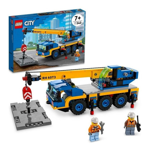 Kit De Construcción Lego City Grúa Móvil 60324 340 Piezas 3+