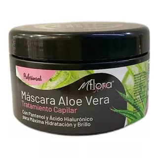 Crema Capilar De Aloe Vera Y Ácido Hialuronico 300g Mflora