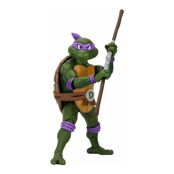 Donatello 1/4 Tortugas Ninja Mutantes Adolescentes (dibujos animados) - Neca