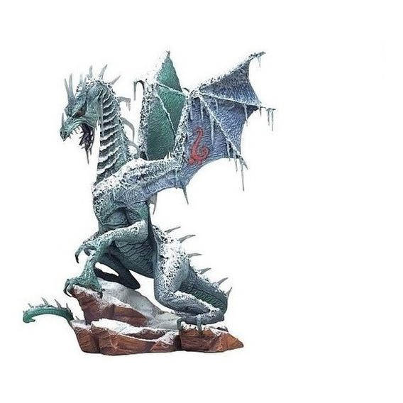 Mcfarlanes Toys Series 7 Dragons Ice Dragon 2007 Figura