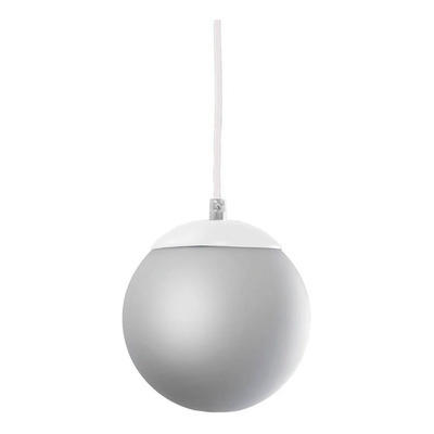 Colgante 1 Luz Globo Opal 15cm Deco Apto Led E-27 Blanco