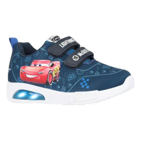 Zapatillas Luz Led Niño Cars Rayo Mc Queen Footy Disney® 