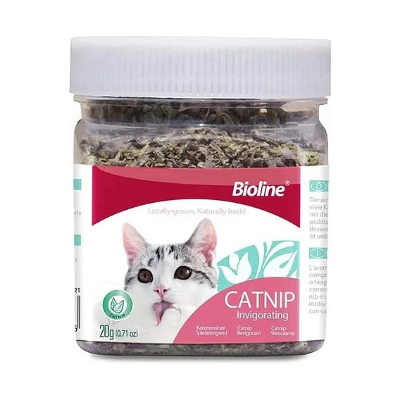 Hierba Gatera Catnip Deshidratado  Bioline 20 Grs