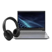 Laptop Lenovo V15 Intel Celeron N4020 4gb 500gb + Audifonos