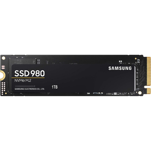 Disco sólido SSD interno Samsung 980 MZ-V8V1TOBW 1TB negro