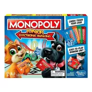 Juego De Mesa Monopoly Junior Banco Electrónico Hasbro E1842