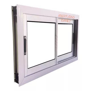 Ventana Corrediza 100x90 Vidrio Entero 4mm