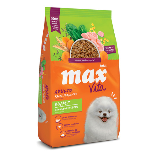 Max Vita Comida Para Perro C Max Vita Adulto Razas Pequenas