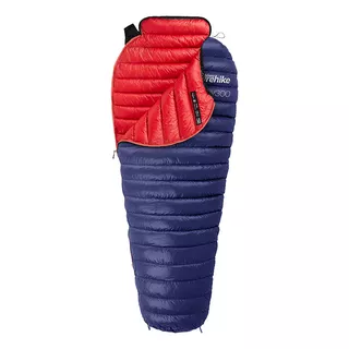 Saco De Dormir De Plumon De Ganso Momia Cw300 - Azul