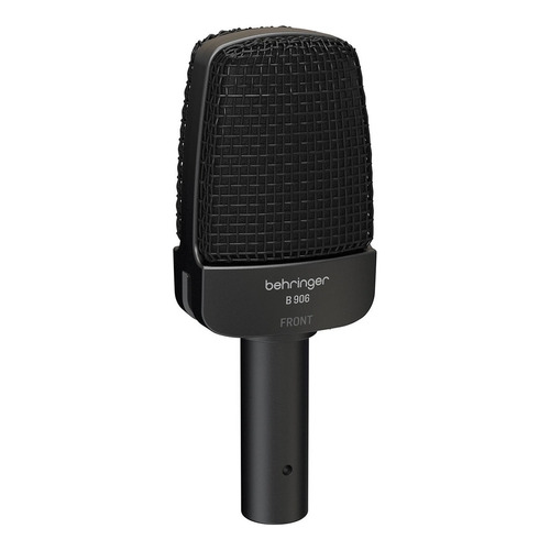 Behringer B906 Microfono Dinamico Super Cardioide Estudio Color Negro