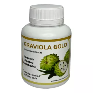 Graviola Gold 500mg - 60 Cápsulas