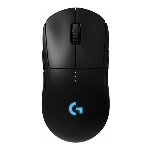 Mouse gamer de juego inalámbrico recargable Logitech G  Pro Series Pro Wireless M-R0070 black