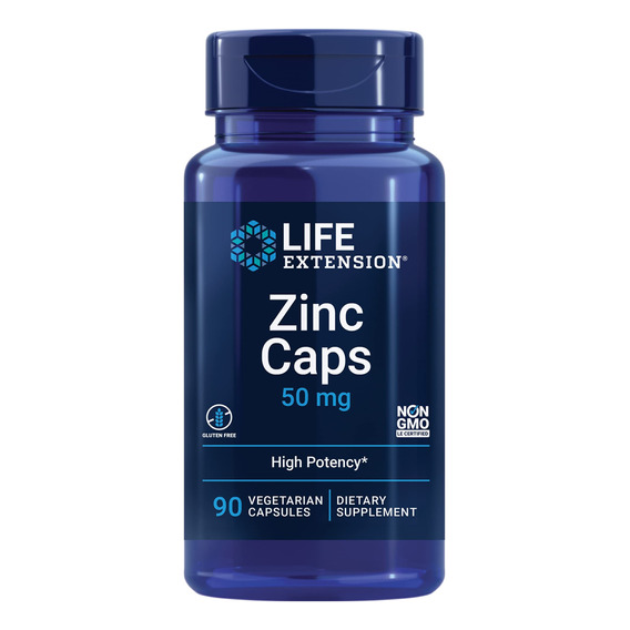 Cápsulas De Zinc Supplement Life Extension De 50 Mg De Citra