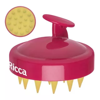 Escova Massageadora De Couro Cabeludo Shampoo Brush Ricca