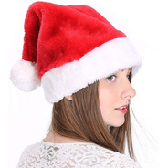 Combo X10u. Gorro Papa Noel Premium - Santa Claus - Navidad