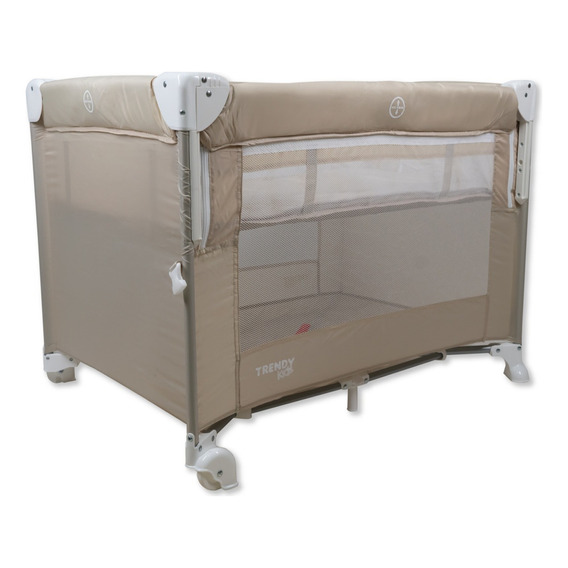 Cuna Corral Colecho Para Bebé Trendy Kids Kosleepy Plegable Color Beige