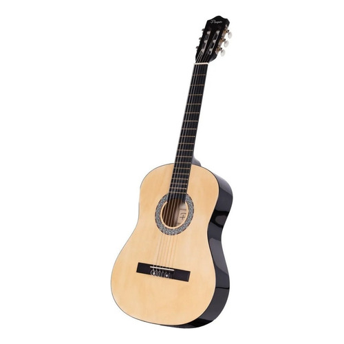 Guitarra criolla clásica Parquer Custom GC109 para diestros marrón clara laca
