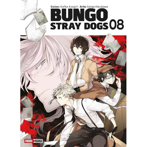 Bungo Stray Dogs: Panini Manga Bungo Stray Dogs N.8, De Kafka Asagiri. Serie Bungo Stray Dogs, Vol. 8. Editorial Panini, Tapa Blanda, Edición 1 En Español, 2019