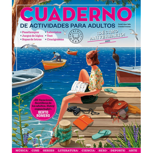 Cuaderno Actividades Para Adultos Decimo Aniversario 2021, De Aa.vv. Editorial Blackie Books, Tapa Blanda En Español