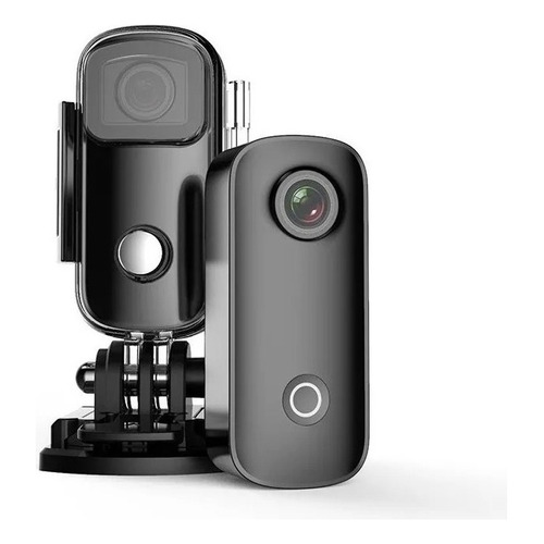 Mini cámara de acción Sjcam C100 Wifi 1080p 30 m resistente al agua para color negro