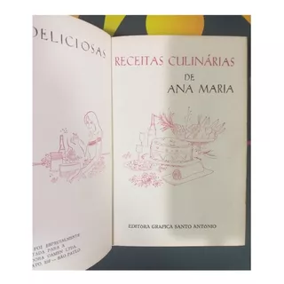 Livro Coleção Deliciosas Receitas De Ana Maria - 4 Volumes