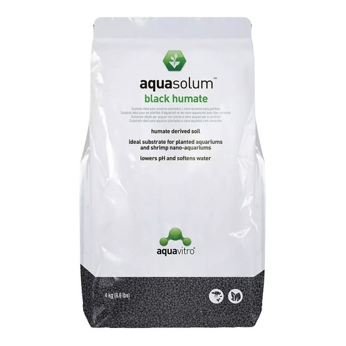 Sustrato fértil Aquavitro Aquasolum a base de humus, 4 kg
