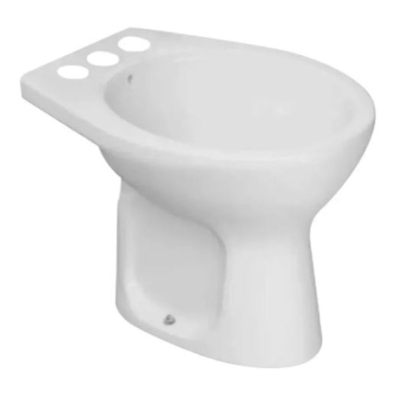 Bidet Deca Marajo 1 3 Agujeros Bide Loza Losa Baño Blanco