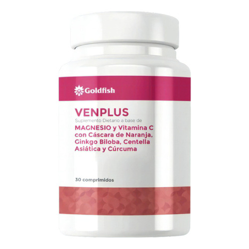 Venplus Goldfish Magnesio Vit C Ginko Centella Curcuma X 30 Comp.