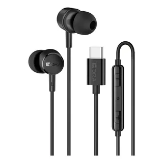 1 Hora Audífonos Con Cable Tipo C, Auriculares In-ear Con Micrófono, Sonido Hifi Estéreo, Control En Línea, Compatibles 