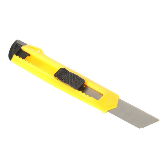Cutter Trincheta 18mm Cuerpo Plástico Multiuso Kldx10 Color Amarillo