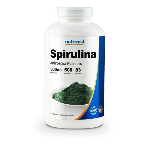 Liberador De Células Madre Espirulina Spirulina 500 Capsulas