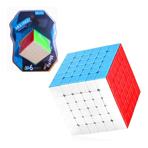 Cubo Magico Rubik Moyu Meilong 6x6x6 Rapido Profesional