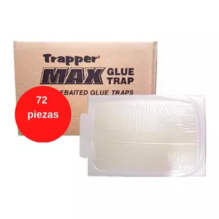 Caja Trapper Max Placa De Pegamento 72 Pzas Para Roedores
