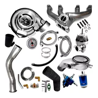 Kit Turbo Vw Motor Ap Gol 1.6 1.8 2.0 Pulsativo Carburado 50