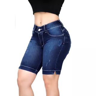 Bermuda Ciclista Jeans Lycra Setfor Bojo Empina Bumbum 19260