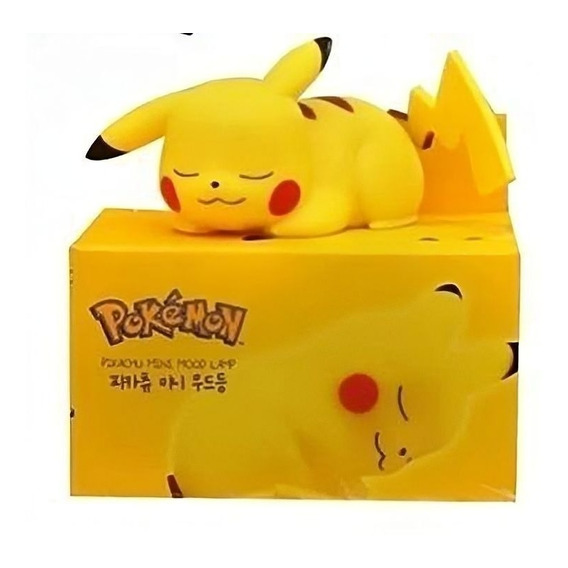 Pokemon Lampara Pikachu Lampara Espanta Cuco Con Caja
