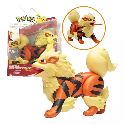 Boneco Pokémon Battle Feature Figure - Machamp 4,5 Jazwares em