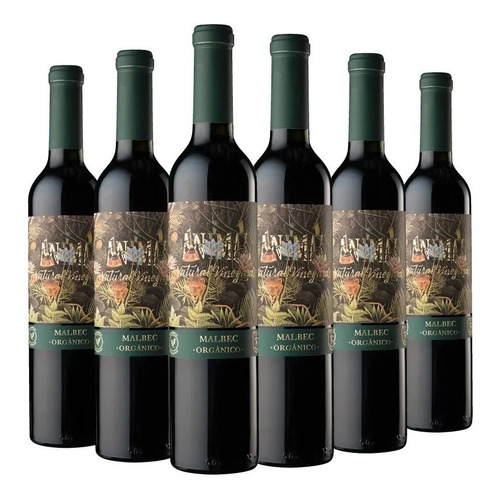 Animal Orgánico Ernesto catena vineyards tinto malbec 6 unidades 750ml