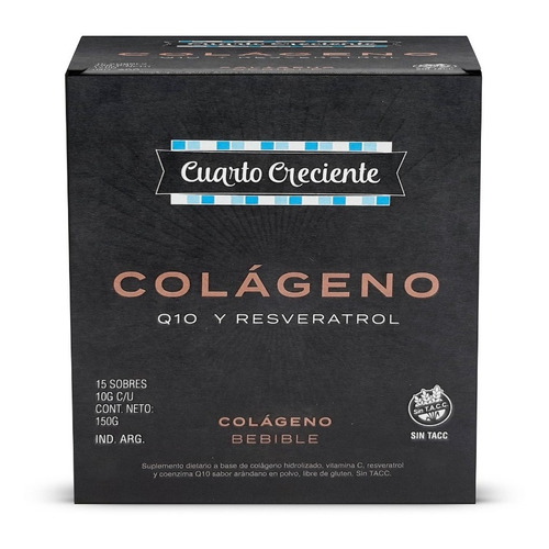 Colageno Hidrolizado En Polvo Sin Tacc Vitamina C Caja 150g