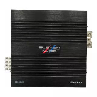 Súper Amplificador Ebr4x500 Full Range Eleven Audio Msi