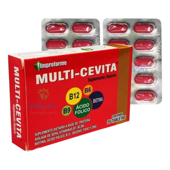 X10 Multicevita Cansancio Mental - Unidad a $450