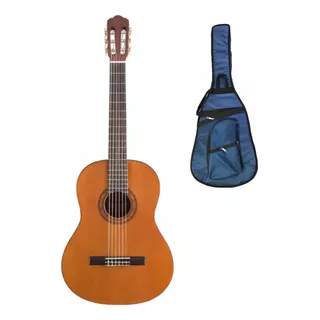 Guitarra Criolla Clásica Nylon Pino Stagg 4/4 C547 + Funda