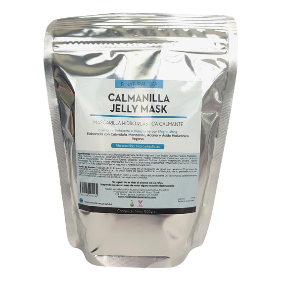 500grs De Mascarilla Hidro-plástica Calmanilla