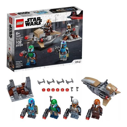 Kit Lego Star Wars Pack De Combate Mandalorianos 75267