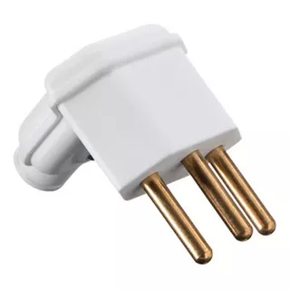 Plug Desmontável Branco 2p+t 90º De 10a Margirius