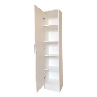 Despensero Diseños Modernos S.a. 4080 1 Puerta Cocina 180 Cm Organizador Color Blanco