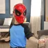 Máscara Hasbro Marvel Spiderman Glow Fx Kids Halloween 5+